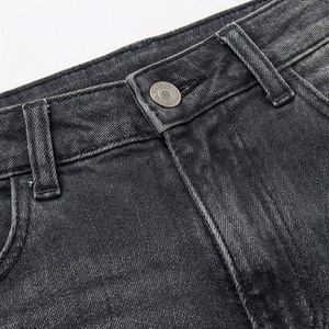 Jeans en denim pour femmes, coupe slim, streetwear tendance, pantalon décontracté confortable, tendance, service OEM, qualité supérieure, pantalon élégant - Product Image 4