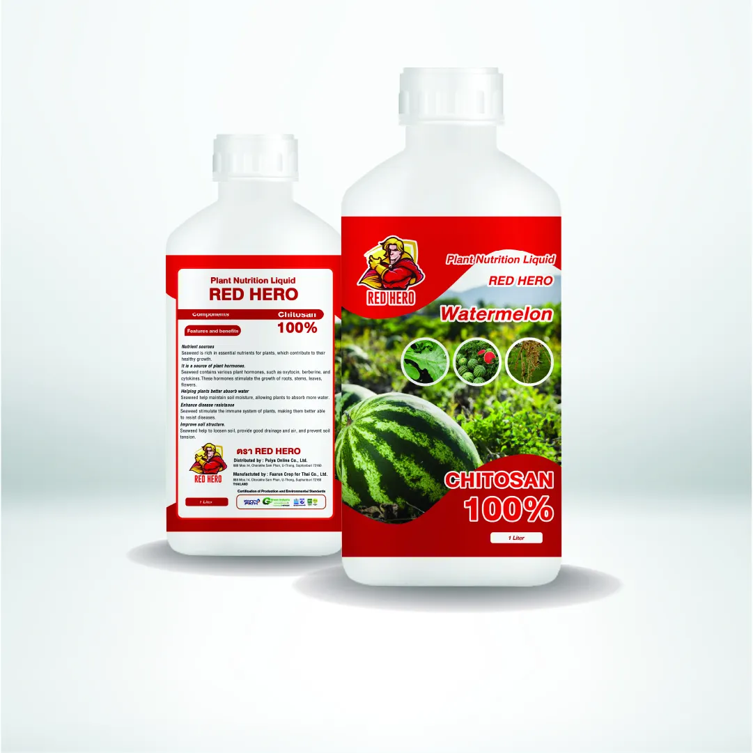 RED HERO Plant Nutrition Liquid Chitosan Liquid For Plant For Agriculture For Watermelon From Thailand