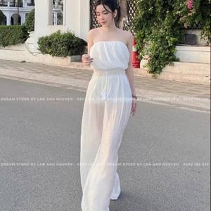 ชุดเซ็ตสองชิ้นลำลองผู้หญิงทรงเข้ารูป สไตล์เซ็กซี่สำหรับฤดูร้อน สวมใส่ง่าย ราคาถูก บรรจุภัณฑ์แบบกำหนดเอง ผลิตในเวียดนาม - Product Image 3