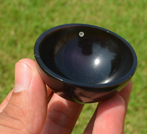 Cuenco curativo de piedras preciosas de obsidiana, Natural cuenco de piedra, cuencos Cantores de piedra de cristal de la mejor calidad, cristal utilizado para la decoración del hogar - Product Image 5