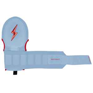 Guantes de Béisbol de Cuero Azul Bebé de la Serie Signature de Harrison Bader con Protección para la Palma, Tallas YTH/ADLT - Product Image 3