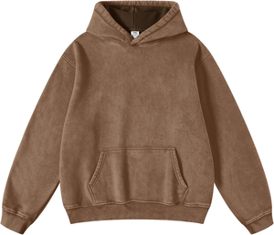 Sudadera con Capucha Desgastada de Moda Urbana al por Mayor, Precio Económico, Sudadera con Capucha Desgastada de Diseño Personalizado Extra Grande para Hombre - Product Image 1