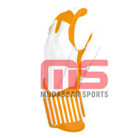 Gants de frappeur de baseball en cuir de niveau professionnel pour droitier, respirants, durables, avec batte en bambou, sur mesure, haute qualité