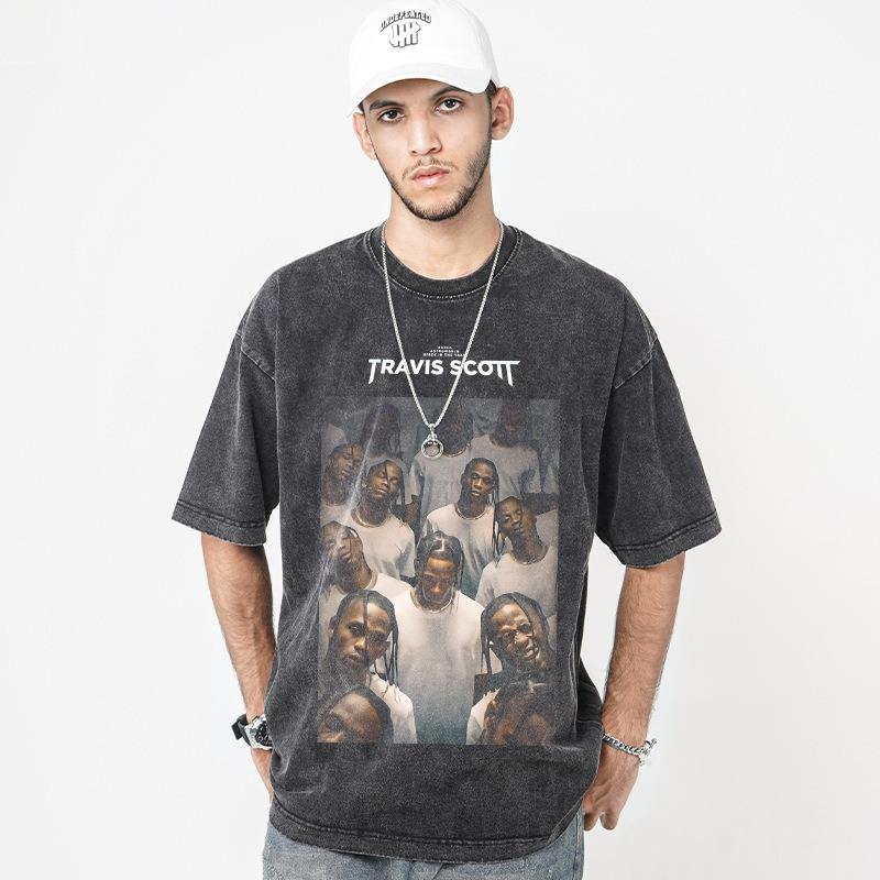 Fashion Chandail Travis Scott Travis Scott T Shirts Fan-Loved