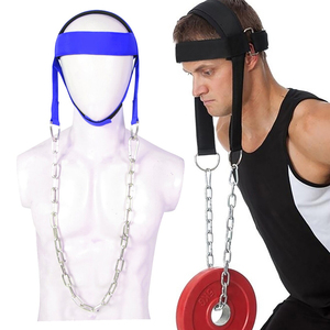 Heavy <b>leather</b> head support suspension <b>harness</b>. - Product Image 4