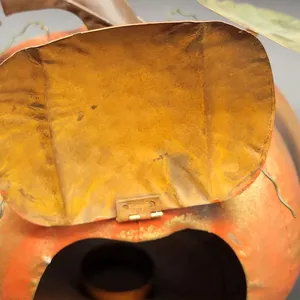 Halloween decorativo Meta diseño moderno hogar decorativo calabaza hierro para mesa T Luz - Product Image 2