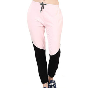 Pantalones Deportivos para Mujer, de Poliéster/Algodón, Tejido Transpirable, Pantalones Casuales para Correr, Cintura Alta, Ropa Deportiva, Proveedor Mayorista de Fábrica OEM - Product Image 4