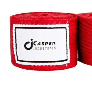 ผ้าพันมือสำหรับมวย MMA คุณภาพสูง ปี 2024 ลายสก็อต ปรับแต่งสีและโลโก้ได้ ยืดหยุ่น ยี่ห้อ CASPER - Product Image 3