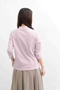 Exercices Élégant Dames Qualité Premium Manches Performance Col Rond T-shirts - Product Image 3