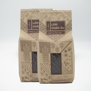 Granos de café tostados Culi Venta al por mayor Servicio OEM/ODM Uso con agua hirviendo Fácil de usar Embalaje en caja Hecho en Vietnam - Product Image 1