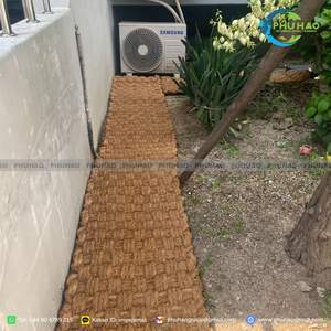 Alfombra de Fibra de Coco/Palma de Aspecto Orgánico para Decoración de Entradas y Agregar un Toque Cálido y Natural a Hogares, Cafeterías y Espacios de Boutique - Product Image 6