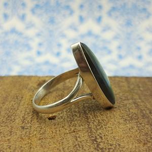 Handmade Fine Silver Marquise Shape Labradorite <b>Ring</b> High Quality Split Band Wedding Jewelry <b>Boho</b> Style Diamond Pearl for - Product Image 3