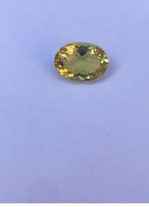 พลอยเลมอนควอตซ์ธรรมชาติความใสสูง 5.95 กะรัต ขายส่ง สีเหลืองหรูหรา สำหรับทำสร้อยข้อมือ โดยผู้ผลิตจากอินเดีย - Product Image 4