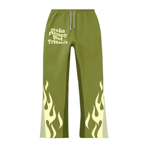 Chándal Deportivo Personalizado de Estilo Urbano, Tejido French Terry Grueso, con Cierre, Diseño Desgastado, Poliéster, Unisex, con Estampado - Product Image 3