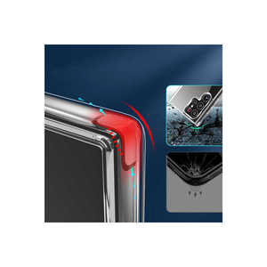 Coque de protection transparente en silicone mat anti-traces de doigts avec dos électroplaqué MRSA Forst pour Samsung Galaxy S22 Ultra - Product Image 6