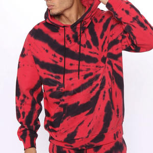 Pakistan Made Men Tie Dye Hoodies 2024 Prix de vente entier Sweats à capuche Tie Dye de haute qualité en bas quantité minimale de commande - Product Image 2