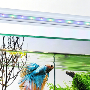 Lampe <span class=keywords><strong>LED</strong></span> à spectre complet pour <span class=keywords><strong>aquarium</strong></span>, plantes aquatiques, lumière blanche et <span class=keywords><strong>bleue</strong></span> changeante de couleur, support pour <span class=keywords><strong>aquarium</strong></span> planté - Product Image 3