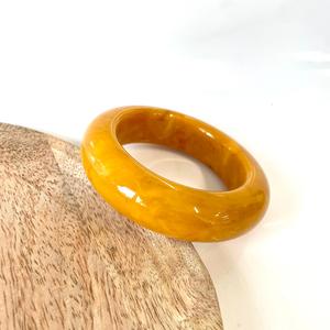 Natural <b>Bangle</b> <b>Bracelet</b>, 55mm, Butterscotch Amber <b>Bangle</b>; Butterscotch Amber <b>Bangle</b> <b>Bracelet</b> Classic Jewelry Unisex Gift Style - Product Image 3
