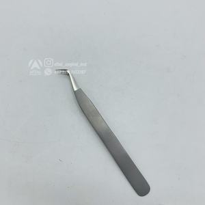 Vente chaude universel crochet cils pince à épiler japonais durable en acier inoxydable marque privée Durable précision cils pince à épiler - Product Image 1