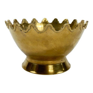 Tazón de Metal Dorado para Alimentos y Aperitivos, Calidad Premium, Hecho a Mano, Tazón de Comida Pulido en Oro Más Vendido en India - Product Image 1