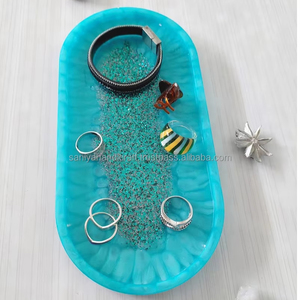 Handmade Thiên Thần Mô Hình Nhựa Phục Vụ Khay Nhựa Epoxy Trang Trí Nội Thất Cho Trang Trí Nội Thất Quà Tặng Sơn Kỹ Thuật Thủ Công Mỹ Nghệ Thủ Công - Product Image 5