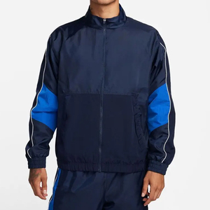 Personalizado reflectante respetuoso con el medio ambiente poliéster algodón con capucha sólido cortavientos chándal ropa de calle Activewear Conjunto 2 en 1 diseño de los hombres - Product Image 4