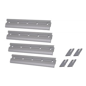Elementos de montaje para Hafele Slido Classic System, puertas de cristal, espesor 10mm - Product Image 1