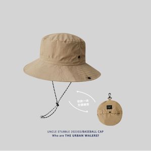 Visière imperméable à séchage rapide Chapeau de pêcheur Chapeau de soleil pour femme Rangement pliable extérieur pour homme - Product Image 6