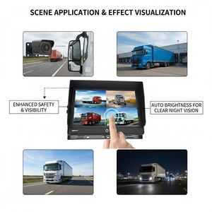 Monitor DVR AHD con Pantalla Táctil Completa de 10.1 Pulgadas Melia, Pantalla Dividida, Cámara de Reversa 1080P, Panel IPS sin Marco, Control de un Solo Botón - Product Image 4