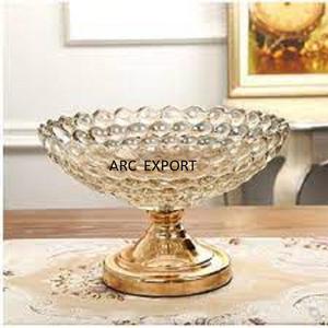 Prime Quality <b>White</b> Steel Metal Decorative <b>Bowl</b> Table Centerpiece <b>Bowl</b> Unique Design Dry Fruits Date <b>Serving</b> <b>Bowl</b> for Best Sale - Product Image 3