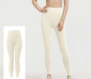 Pantalons de sport sans couture à taille haute pour femmes, conçus sur mesure, pour le fitness, la salle de sport, l'entraînement, extensible dans les 4 sens, taille élastique, leggings de yoga - Product Image 6