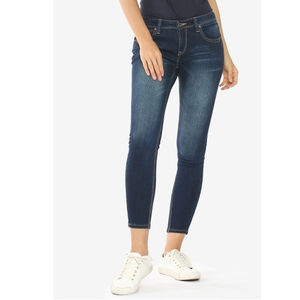 100% algodón Casual Streetwear Denim Mujer Jeans Nueva llegada Venta al por mayor Mujeres Jeans transpirables con colores y logotipo personalizados - Product Image 4