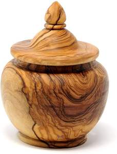 Olla para servir alimentos de madera de mango con tapa para cocina, hotel, restaurante, olla de cazuela cálida de madera personalizada - Product Image 4