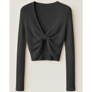 Nouveauté été, ensemble deux pièces pour femme, haut court en maille côtelée unie, débardeur, 100% coton, écologique, respirant - Product Image 1