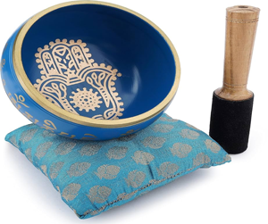 Bol universel fait à la main pour bol chantant de guérison sonore avec percuteur en bois pour les thérapies de guérison sonore de yoga de méditation à bas prix - Product Image 6
