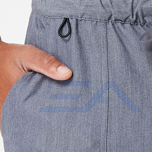 Pantalon médical droit respirant et durable en coton/polyester avec détection d'aiguille, taille ajustable, haute qualité, prix bas - Product Image 5