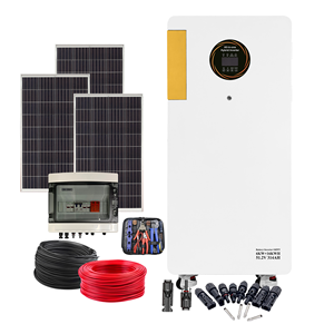 Inversor Solar de Onda Sinusoidal Pura de Alta Eficiencia de 6 kW LiFePO4 Apilable de 16 kWh con MPPT para Sistemas Fuera de Red y Electrodomésticos Domésticos - Product Image 1