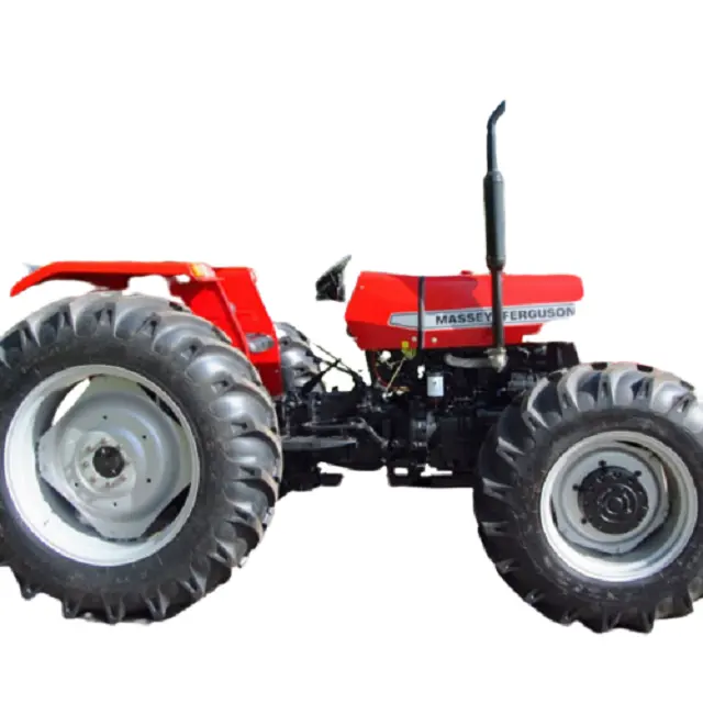 SEED-tractor de granja Massey Ferguson, 100hp con cabina F tractors 4x4, con cargador frontal y retroexcavadora