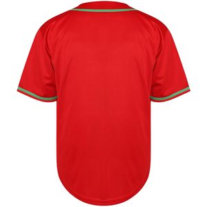 Chemises de Baseball avec Impression de Logo Personnalisé Vêtements de Softball Vierges à Séchage Rapide Hommes Femmes Maillot de Softball Maillot de Baseball Sublimé - Product Image 2