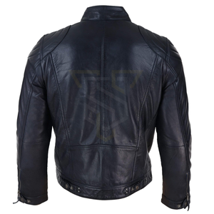 Chaqueta de piel sintética de alta calidad para hombre hecha a medida al por mayor cómoda y ligera chaqueta de invierno con soporte transpirable de punto con cremallera High Street - Product Image 3