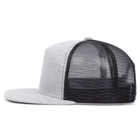 Vente en gros Chapeaux Snapback 7 panneaux Polyester durable Broderie 3D personnalisée OEM/ODM Streetwear Casquettes Snapback