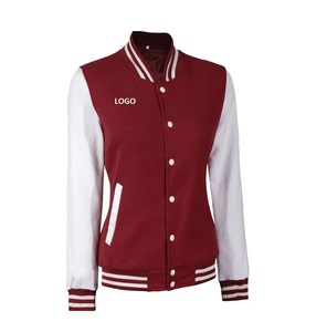 Collège adultes hommes vêtements blanc Varsity veste respirant coupe-vent laine cuir manches veste Letterman Golf Varsity veste - Product Image 3
