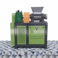 Granulateur à double rouleau Tongda 1,5t semi-automatique pour la fabrication de granulés d'engrais et de granulés de poudre minérale