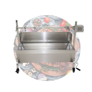 Asador de carbón automático comercial para pollos, parrilla para coche, barbacoa, cocina exterior, para asar brochetas de carne - Product Image 3