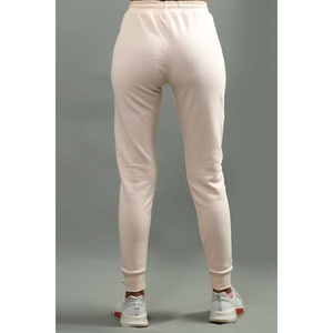 2025 pantalones de chándal de algodón de rizo francés de gran tamaño para mujer, mallas de gimnasio informales, pantalones de chándal de moda en blanco al por mayor - Product Image 3