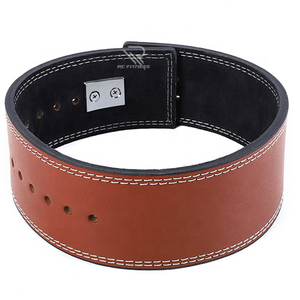 Cinturón de Levantamiento de Pesas de Cuero Vacuno de 10 mm, Unisex, Antideslizante, Ecológico, con Logotipo Personalizado RC Fitness Wear - Product Image 6