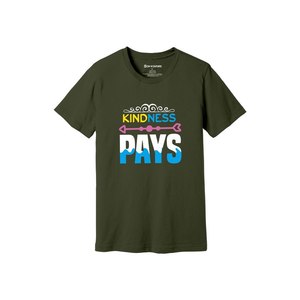 Kindness Themes Print 100% algodón Casual camiseta de mujer 160-180 Heavy GSM 12 colores Diseño personalizable Colocación - Product Image 2