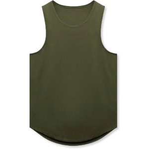 Débardeurs de musculation et de course personnalisés en coton pour hommes - Product Image 4