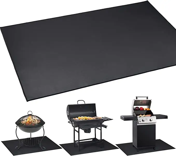 Cooking Grill Mat Custom Size Ptfe Non-Stick BBQ Grill Mat Cooking Sheet Oven Liner