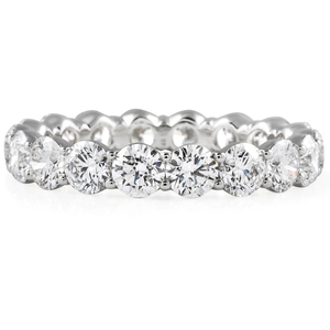 2.5 Carat Round Lab Diamond Closed Basket Band Elegant Diamond <b>Rings</b> <b>for</b> <b>Men</b> and Women - Product Image 1